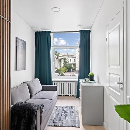 Central Cozy 1Bedroom Apartment With Sofa Bed - Sleeps 4 Vilnius Exterior photo